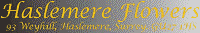 Click here to visit Haslemere Flowers
